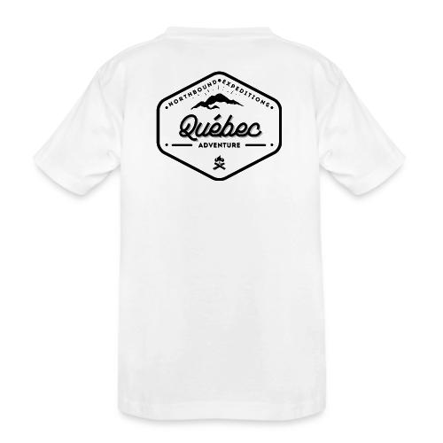 NBX Quebec - Black Logo - Kid's Premium Organic T-Shirt