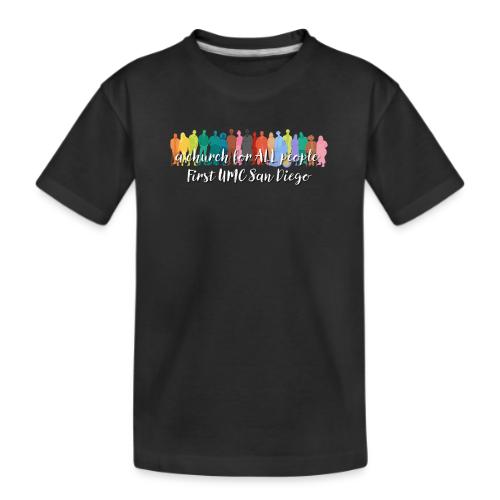 a church for all people - with colorful graphic - Kid's Premium Organic T-Shirt