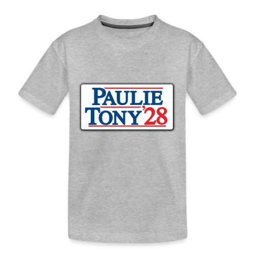 Paulie and Tony for Co-President 2028 - Kid's Premium Organic T-Shirt