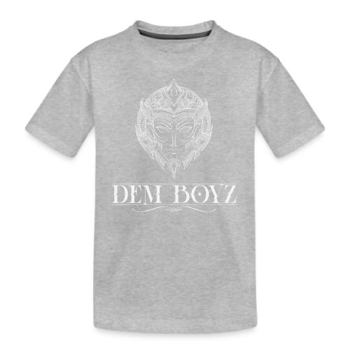 DemBoyz Full Logo (White Edition) - Kid's Premium Organic T-Shirt