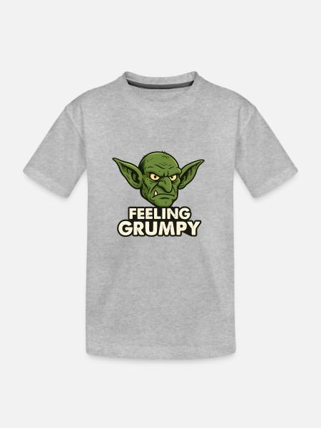 Stickers Goblin - Kid's Premium Organic T-Shirt - heather gray - Front