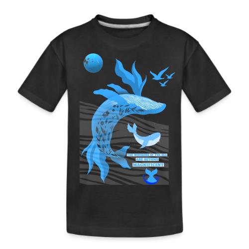 The Wonders Of The Sea - Kid's Premium Organic T-Shirt