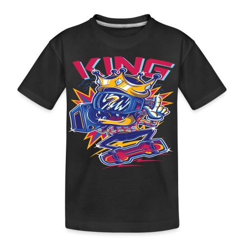 King - Kid's Premium Organic T-Shirt