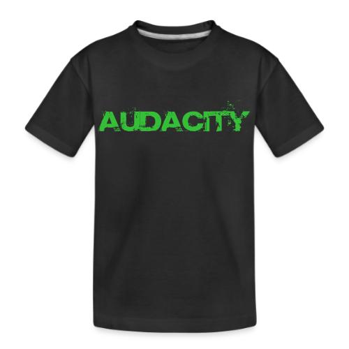 Green Audacity Logo - Kid's Premium Organic T-Shirt