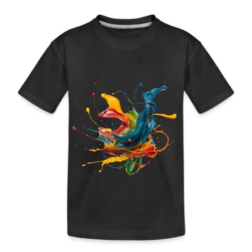 Chromatic Flow - Kid's Premium Organic T-Shirt