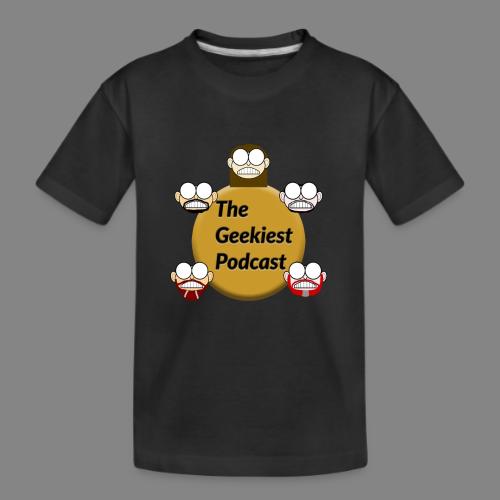 The Geekiest Podcast Logo - Kid's Premium Organic T-Shirt