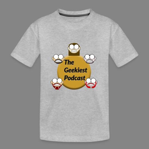 The Geekiest Podcast Logo - Kid's Premium Organic T-Shirt