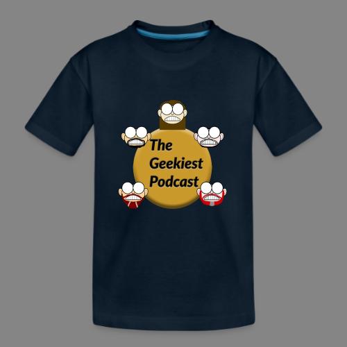 The Geekiest Podcast Logo - Kid's Premium Organic T-Shirt