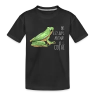 Mi Espiritu Animal es el Coqui Boricua Puerto Rico - Kid’s Premium Organic T-Shirt