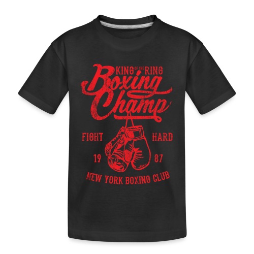 Boxing Champ - Kid's Premium Organic T-Shirt