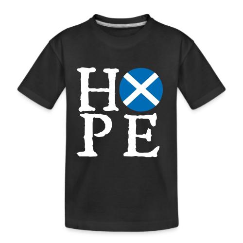 Light HOPE St A Cross - Kid's Premium Organic T-Shirt