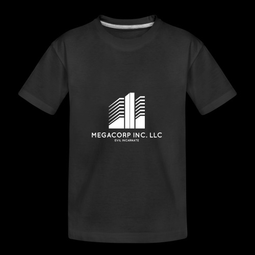 MEGACORP - GIANT EVUL CORPORATION - Kid's Premium Organic T-Shirt