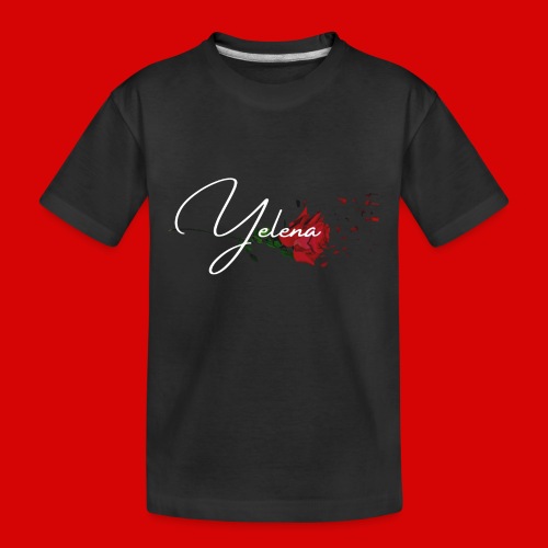 Yelena Logo 2 - Kid's Premium Organic T-Shirt