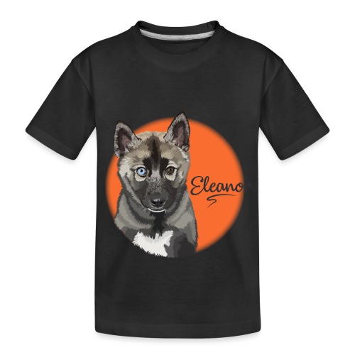 Eleanor the Husky from Gone to the Snow Dogs - Kid's Premium Organic T-Shirt