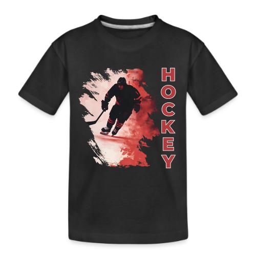 Hockey Fire - Kid's Premium Organic T-Shirt