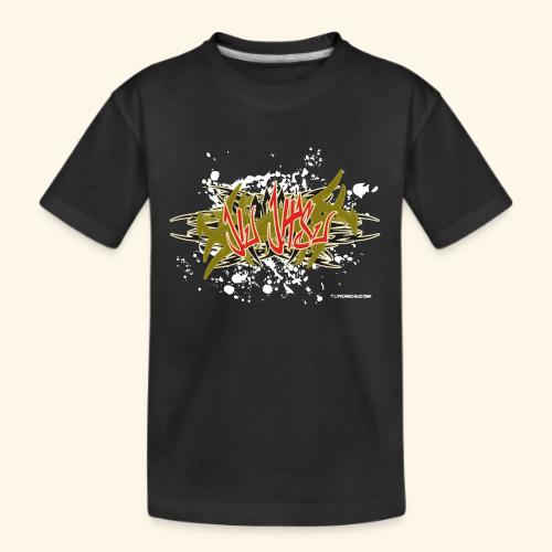Jiu Jitsu 005 Graffiti wb TC - Kid's Premium Organic T-Shirt
