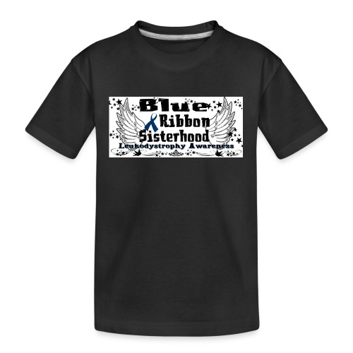 my project 24001Blue Ribbon Sisterhood - Kid's Premium Organic T-Shirt