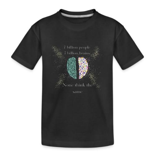People brains - Kid's Premium Organic T-Shirt