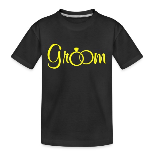 Groom - Weddings - Kid's Premium Organic T-Shirt