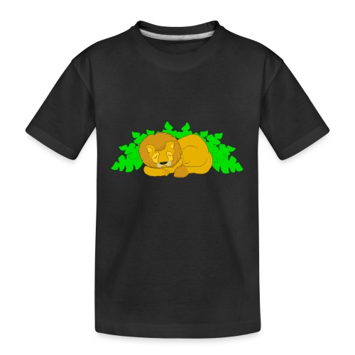 Sleeping Lion - Kid's Premium Organic T-Shirt