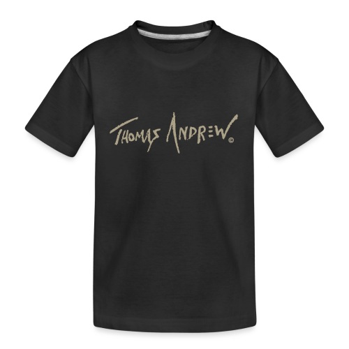 Thomas Andrew Signature_d - Kid's Premium Organic T-Shirt