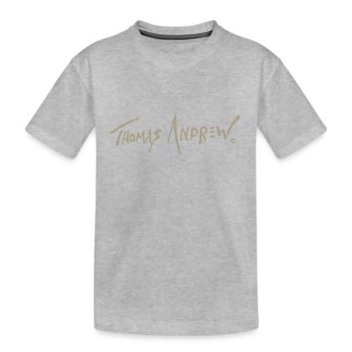 Thomas Andrew Signature_d - Kid's Premium Organic T-Shirt