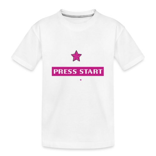 VS Press Start - Kid's Premium Organic T-Shirt