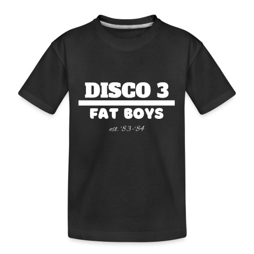 Disco 3/Fat Boys est. 83-84 - Kid's Premium Organic T-Shirt