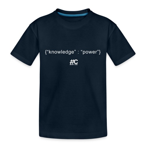knowledge is the key - Kid's Premium Organic T-Shirt