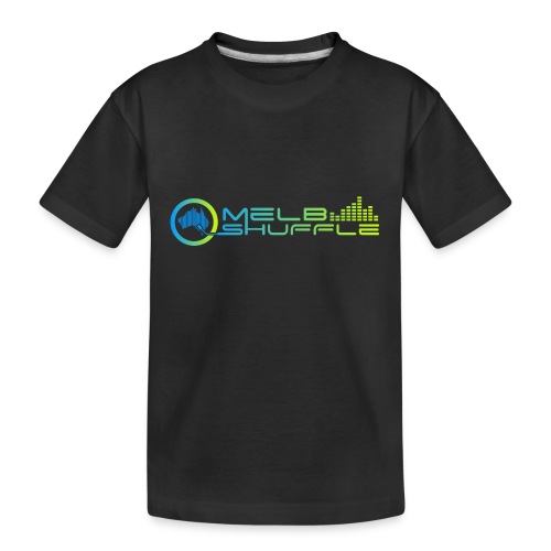 Melbshuffle Gradient Logo - Kid's Premium Organic T-Shirt
