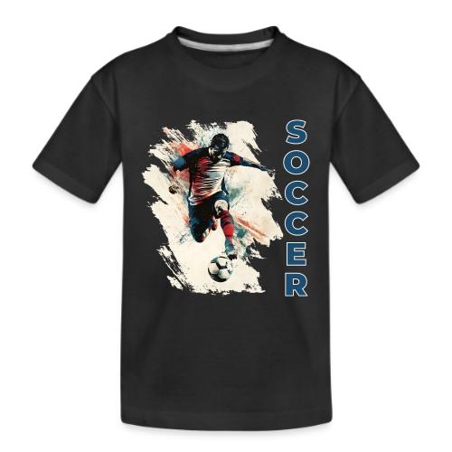 Soccer Power Move - Kid's Premium Organic T-Shirt