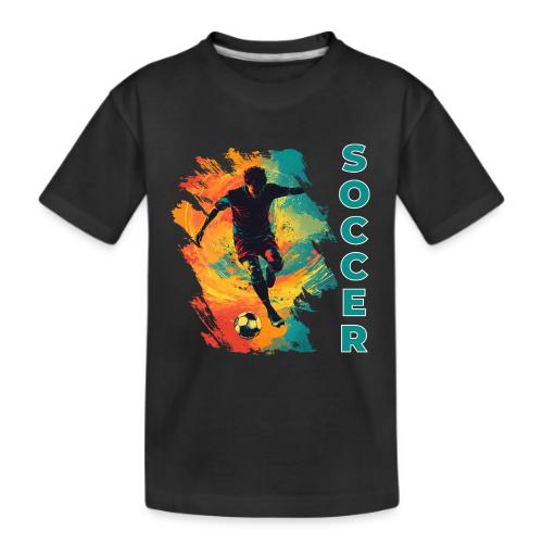 Soccer Hero Mode - Kid's Premium Organic T-Shirt