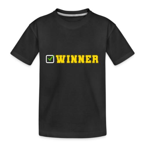 Crowned to Win - Kid's Premium Organic T-Shirt