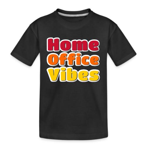 Home Office Vibes Remote Work Design - Kid's Premium Organic T-Shirt