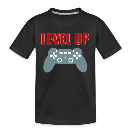 Level Up Gamer Controller Apparel - Kid's Premium Organic T-Shirt