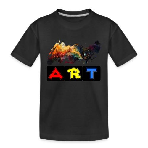 Pulse of Art - Kid's Premium Organic T-Shirt