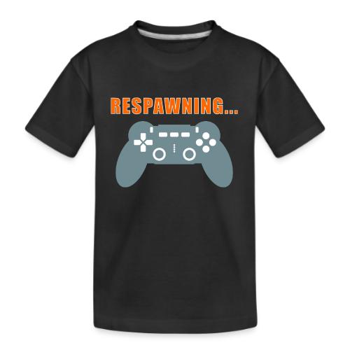 Respawning Gamer Controller Design - Kid's Premium Organic T-Shirt