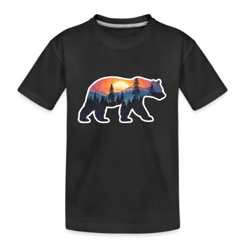 Mountain Spirit Bear - Kid's Premium Organic T-Shirt