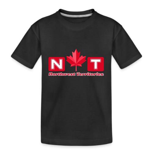 Canada: Northern Identity Emblem - Kid's Premium Organic T-Shirt
