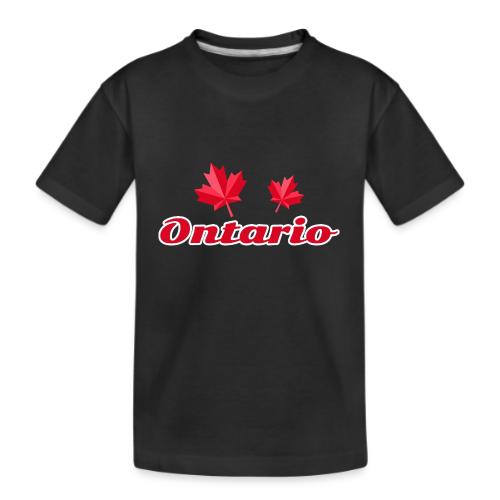Ontario, province of Canada - Kid's Premium Organic T-Shirt