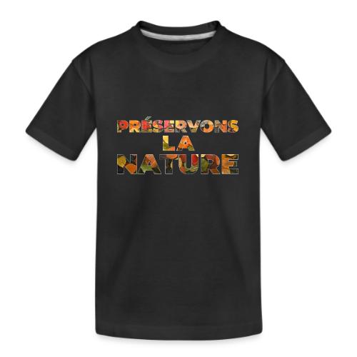 Preserving nature - Kid's Premium Organic T-Shirt