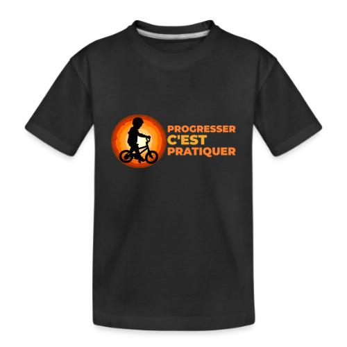 On the Move Towards Progress - Kid's Premium Organic T-Shirt