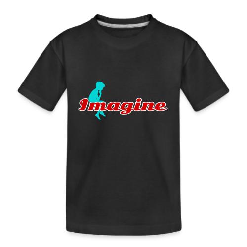 Imagine – Inspire Creativity & Dreams - Kid's Premium Organic T-Shirt