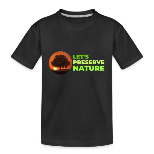 Nature protection - Kid's Premium Organic T-Shirt