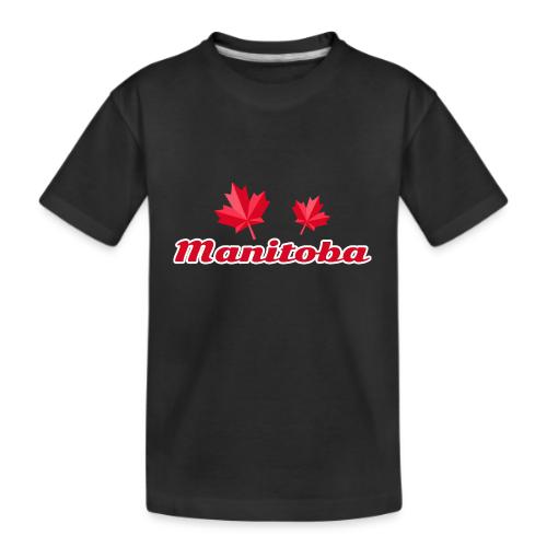 Manitoba, province of Canada - Kid's Premium Organic T-Shirt