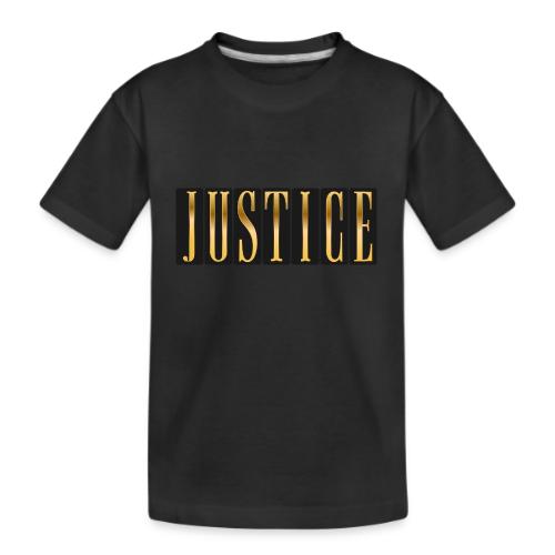 Golden Justice - Kid's Premium Organic T-Shirt