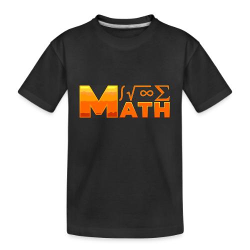 Math: The Language of Logic - Kid's Premium Organic T-Shirt