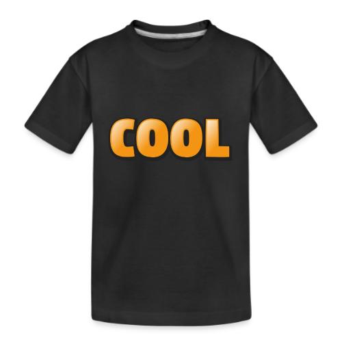 Cool 3D Word Design – Bold Chill Style - Kid's Premium Organic T-Shirt