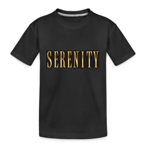 Serenity in Gold - Kid's Premium Organic T-Shirt