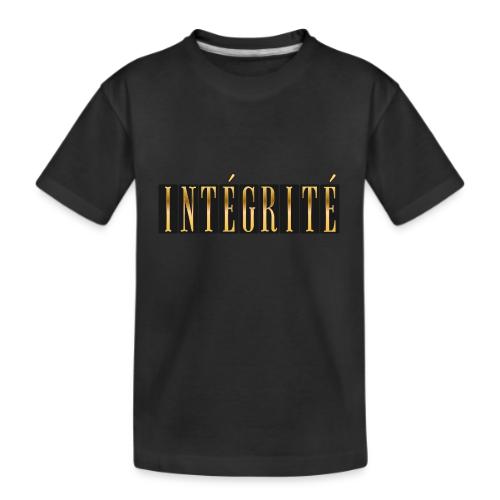 Intégrité Dorée - Kid's Premium Organic T-Shirt